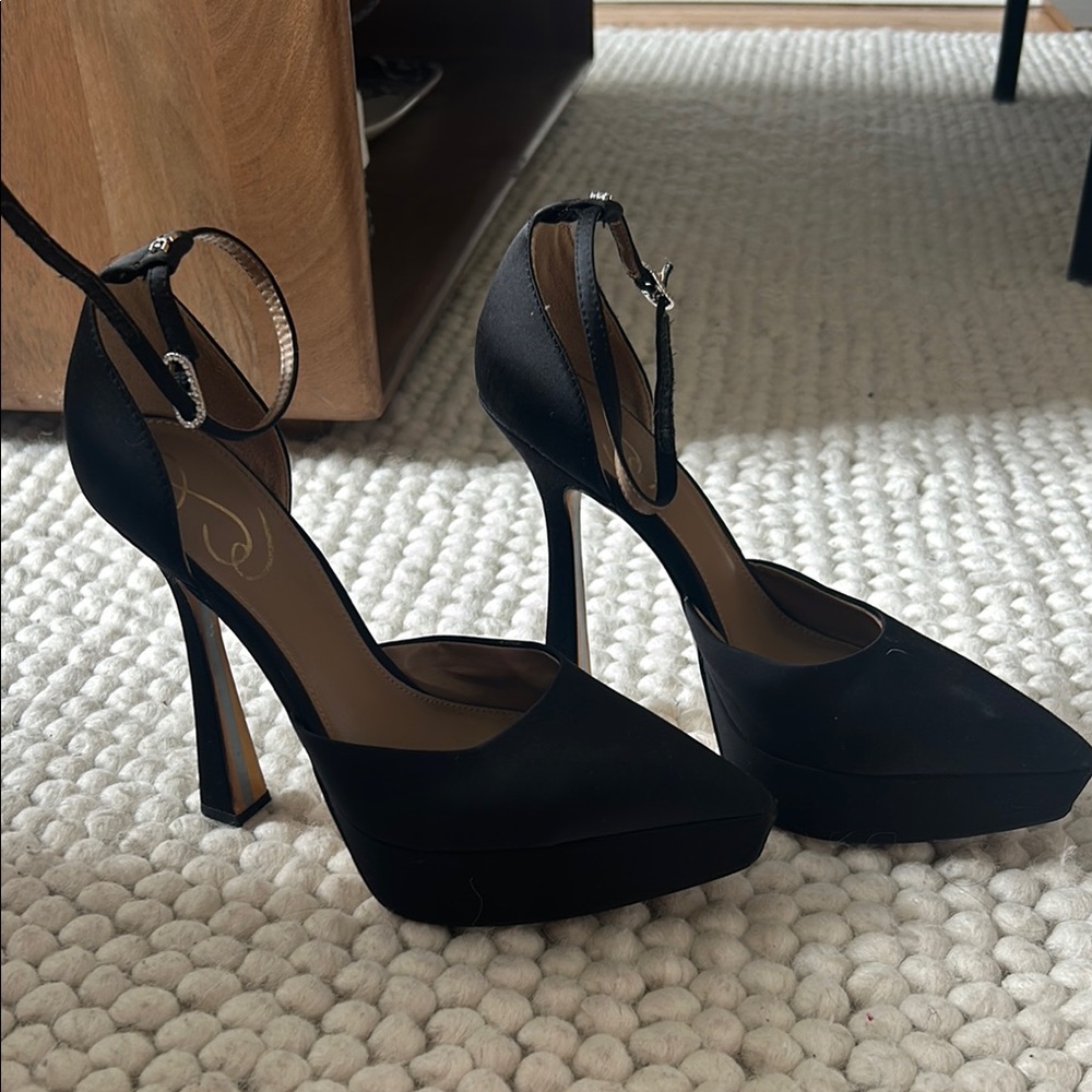 Sam Edelman - Platform - Closed Toes Women's Heels - Ankle Strap - 7.5